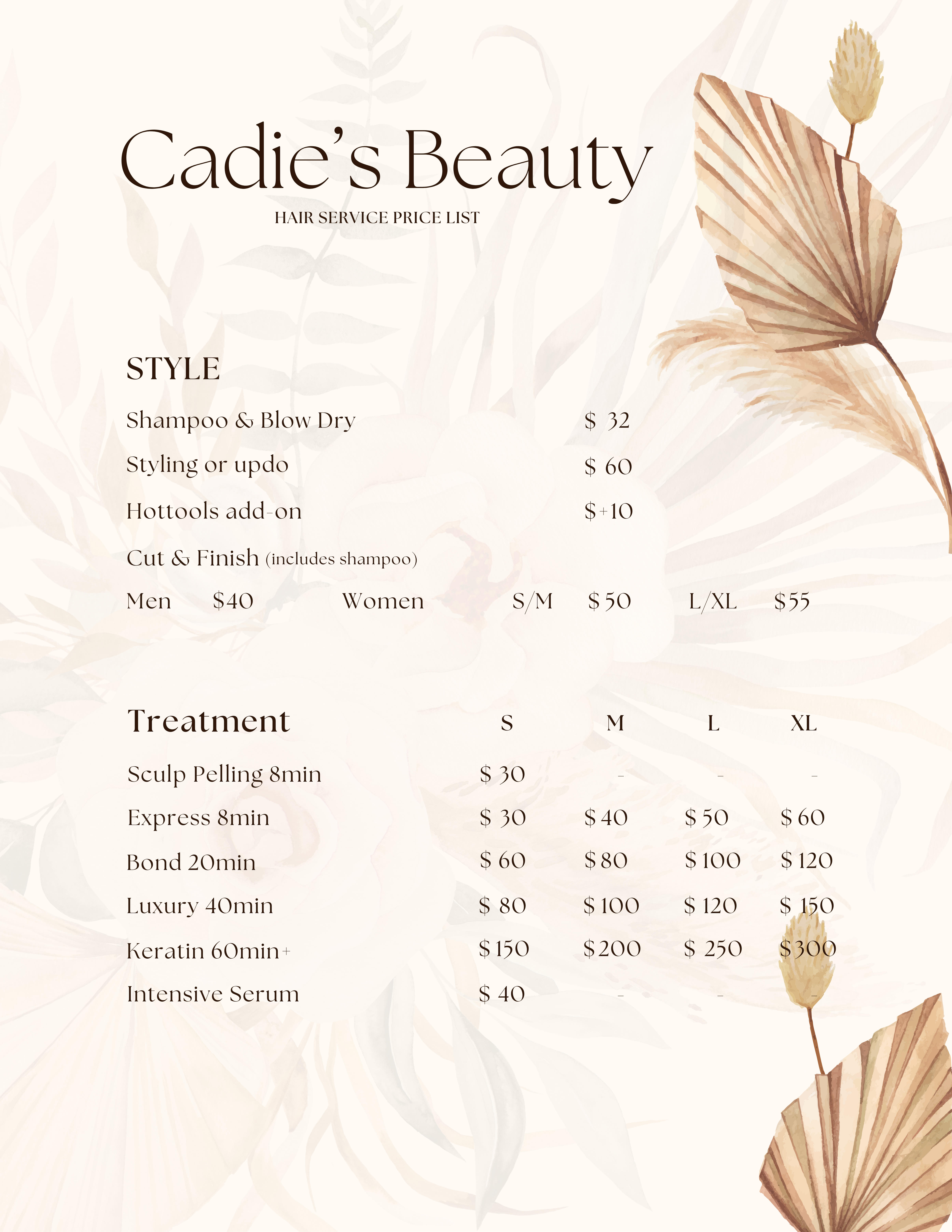 Hair Service